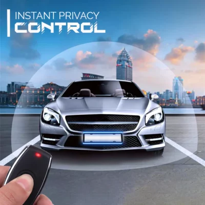 iRosesilk™ Anti-Tracking AUTO X BlurPlate LCD Car License Plate Frame
