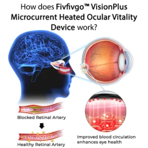 Fivfivgo™ VisionPlus Mikrostrom-Heizgerät zur Vitalisierung der Augen