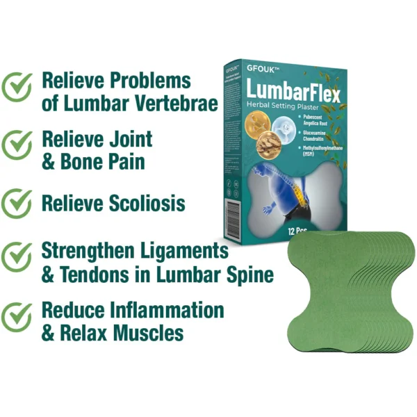GFOUK™ LumbarFlex Herbal Setting Plaster