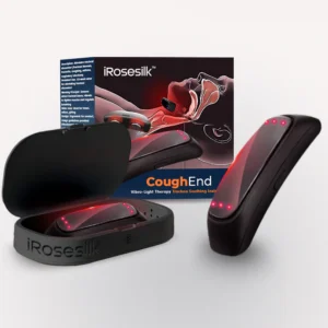 iRosesilk™ CoughEND Vibro-Light Therapy Trachea Soothing Instrument