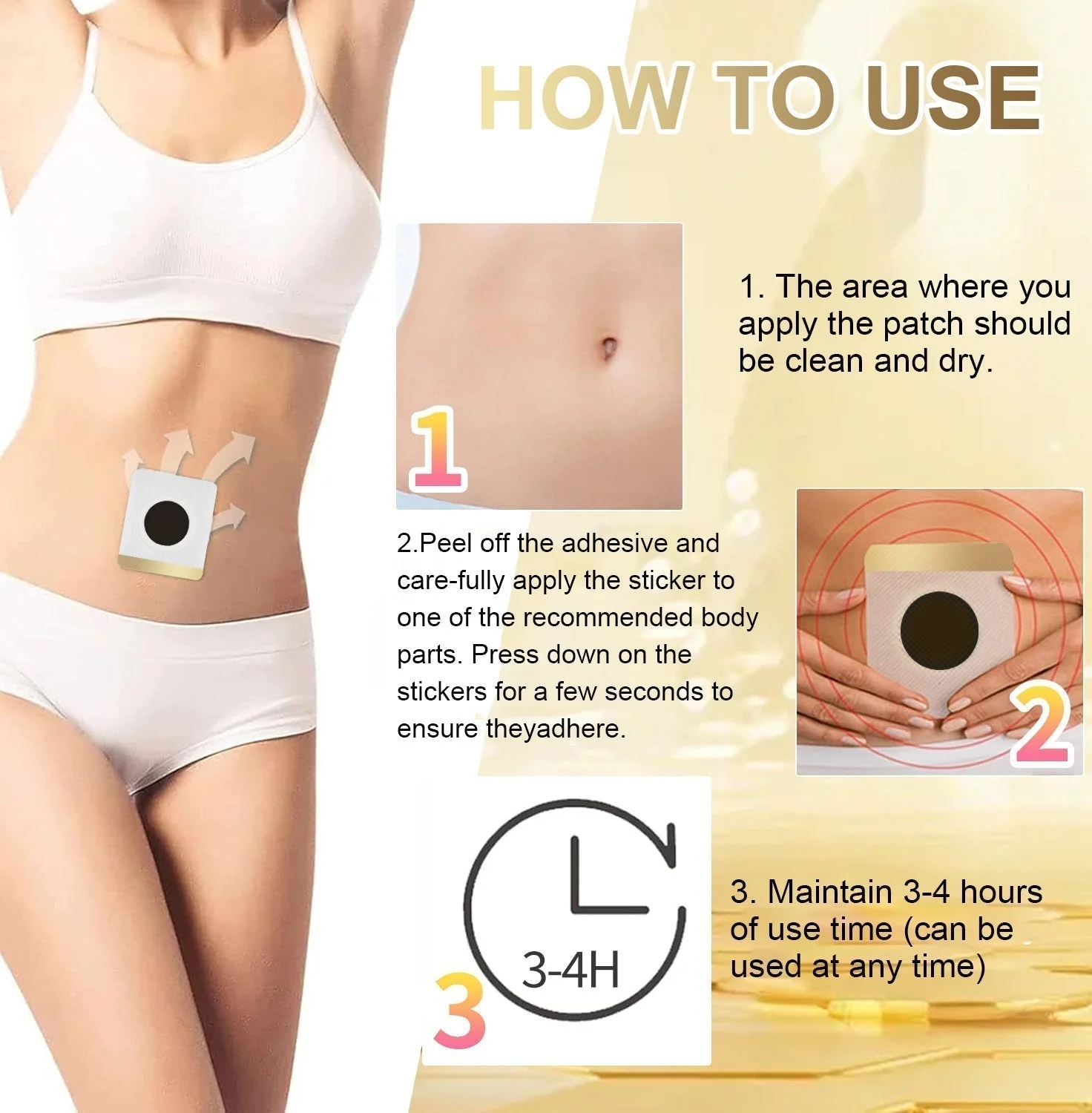 AQA™ Bee Venom Lymphatic Drainage Slimming Patch