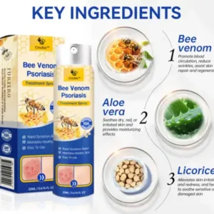 CroAie™ PsoriaHeal Bee Venom Psoriasis Treatment Spray plus