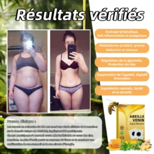 Cvreoz™ Le patch amincissant au venin d’abeille