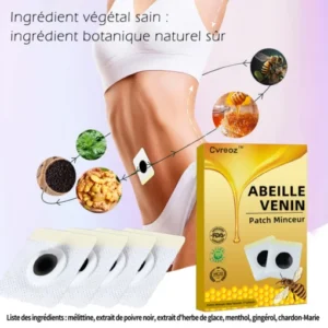 Cvreoz™ Le patch amincissant au venin d’abeille