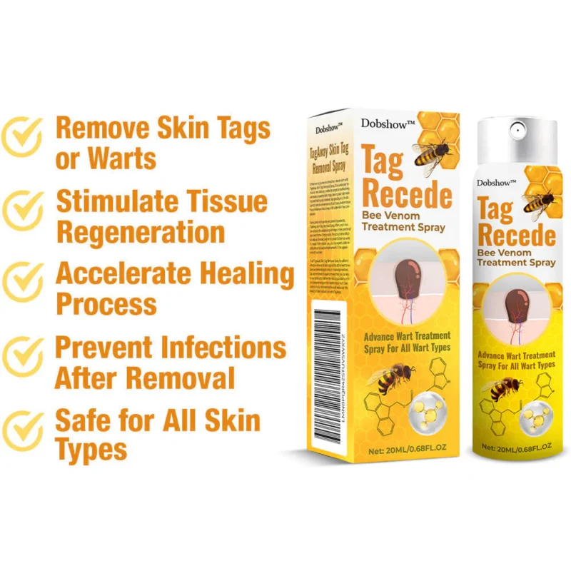 Dobshow™ Bee Venom Miracle Spray Naturally Remove Skin Tags & Warts1.webp Dobshow™ Bee Venom Miracle Spray Naturally Remove Skin Tags & Warts12.webp Dobshow™ Bee Venom Miracle Spray Naturally Remove Skin Tags & Warts13.webp Dobshow™ Bee Venom Miracle Spray Naturally Remove Skin Tags & Warts14.webp Dobshow™ Bee Venom Miracle Spray Naturally Remove Skin Tags & Warts15.webp