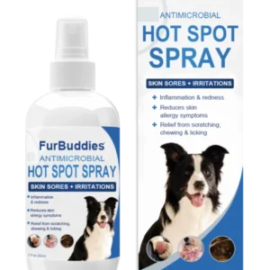 FurBuddies® Hot Spot Spray for Dogs Skin Sores and Irritations