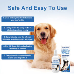 FurBuddies® Hot Spot Spray for Dogs Skin Sores and Irritations