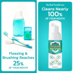 HERBALCARE™ Probiotics Bright Whitening Teeth Mousse