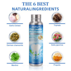 Hudros™ Oral Health Mouthwash – Gentle Solution for Oral Issues