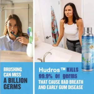 Hudros™ Oral Health Mouthwash – Gentle Solution for Oral Issues