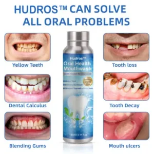 Hudros™ Oral Health Mouthwash – Gentle Solution for Oral Issues