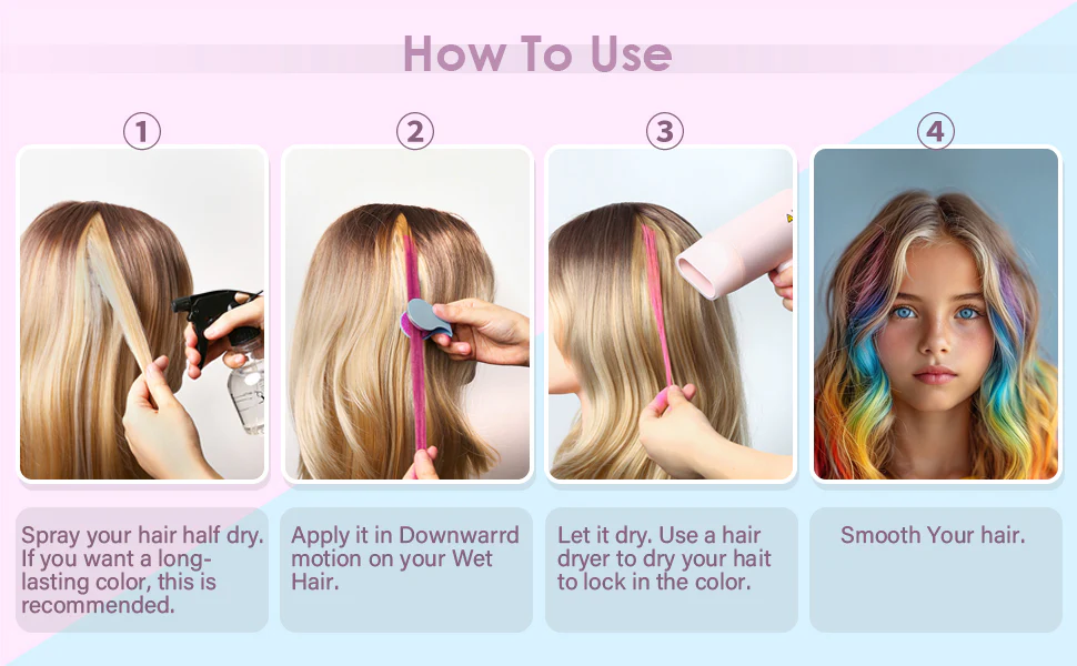 Oveallgo™ ChromaTint Temporary Hair Chalk