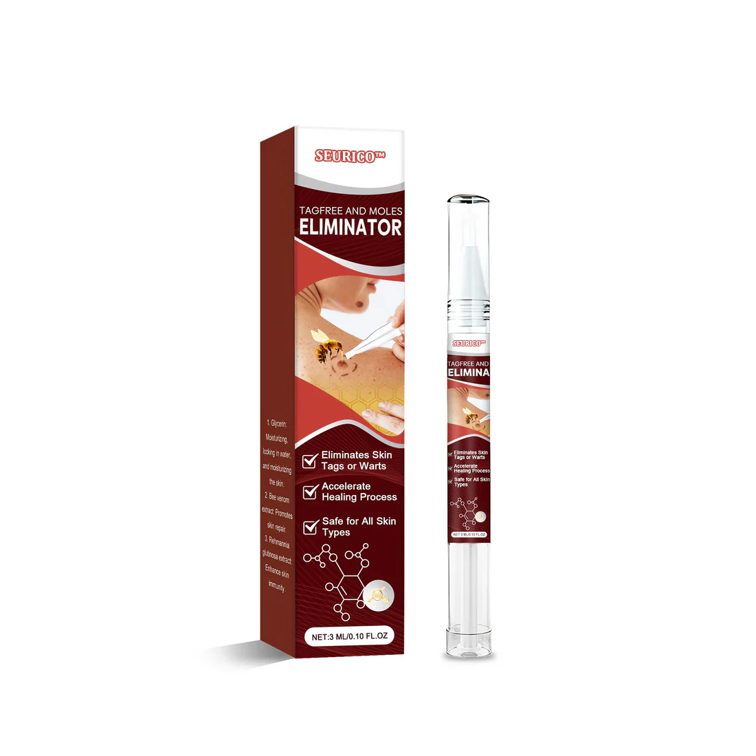 Seurico™ Bee Venom Mole Wart Removal Pen