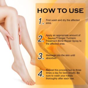 Seurico™ Joint & Bone Therapy Turmeric Ginger Treatment Spray