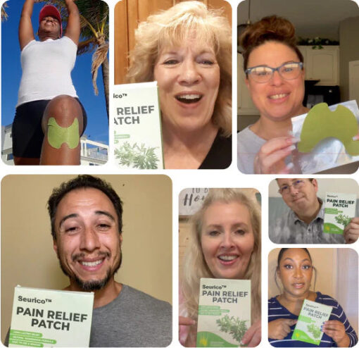 Seurico™ Neck Knee & Back Herbal Pain Relief Patches