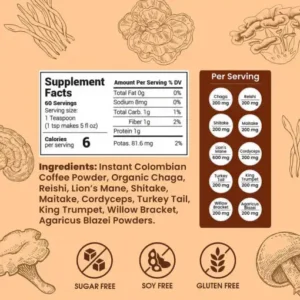 WEBAG™ Power Men’s Enhancement Mushroom Coffee