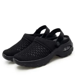 Women’s Orthopedic Clogs With Air Cushion Support to Reduce Back and Knee Pressure