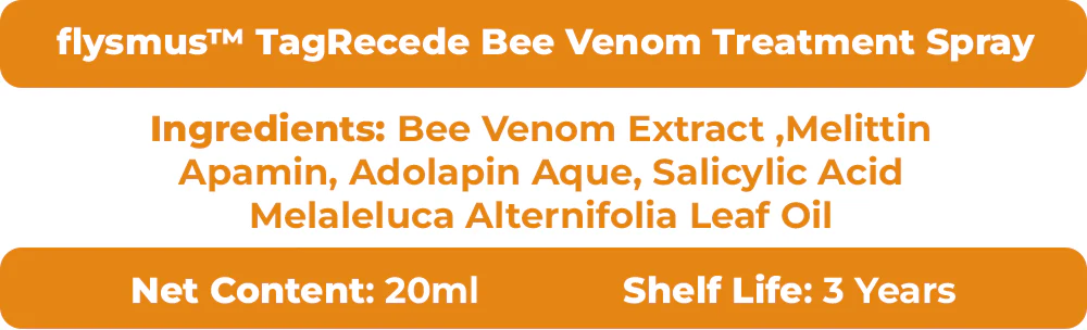 flysmus™ TagRecede Bee Venom Treatment Spray