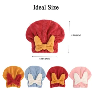 iRosesilk™ Super Absorbent Hair Towel Wrap for Wet Hair