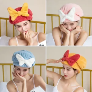 iRosesilk™ Super Absorbent Hair Towel Wrap for Wet Hair