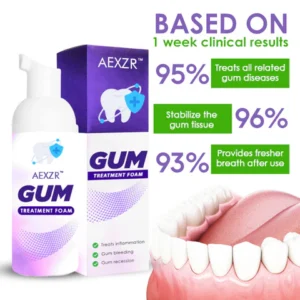 Alternative view of AEXZR™ Gum Treatment Foam