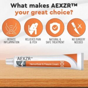 AEXZR™ Hemorrhoid & Fissure Cream