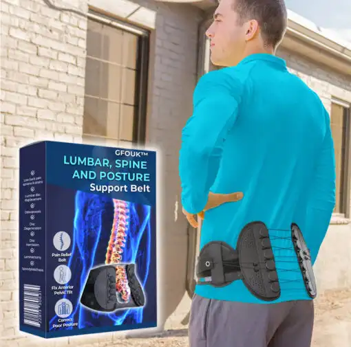GFOUK™ Lumbar Spine and Posture Support Tourmaline Belt