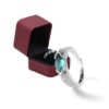 Histone Magnetology Moissanite Diamond Ring