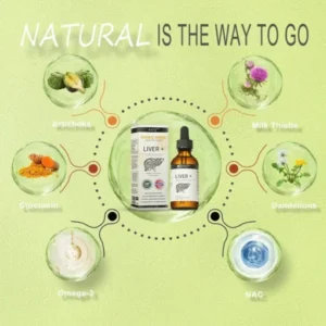 AAFQ® Natural Herbal Liver Supplement – Powerful Liver Support – Detox & Repair – Herbal Supplements