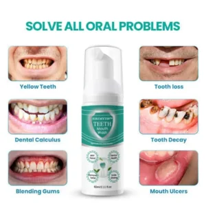 JEREMYTIS™ NEW TEETH Mouthwash – Solve all Oral Problems