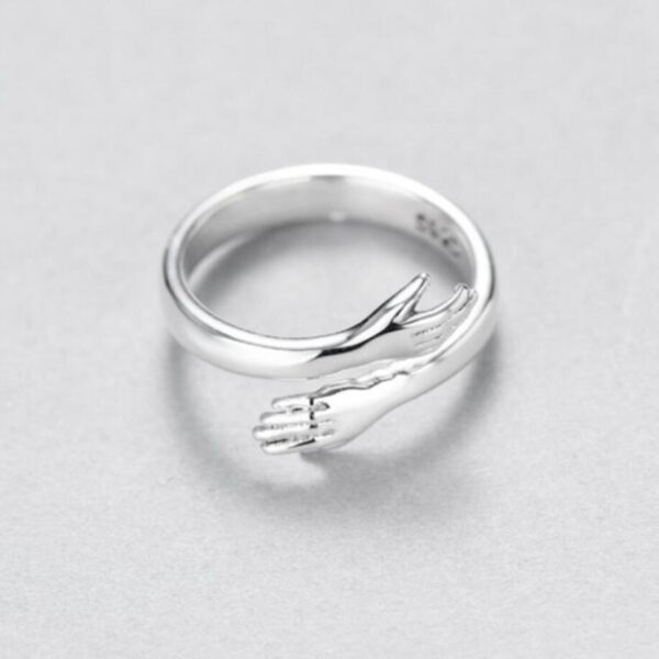 Silver Hug Ring