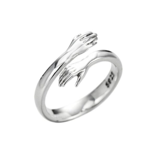 Silver Hug Ring