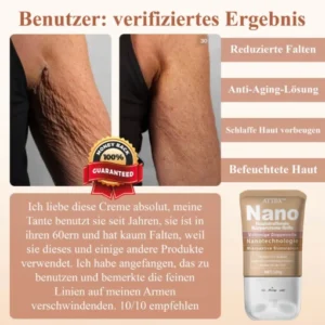 ATTDX Nano Hautstraffende Körpercreme Rolle