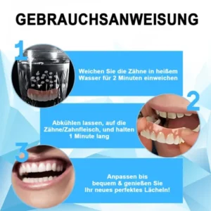 Furzero™ Silikon-Reparaturset für Zahnprothesen