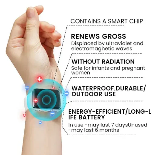 Ultrasonic Detox Watch Nurbini™ – Energy Balance
