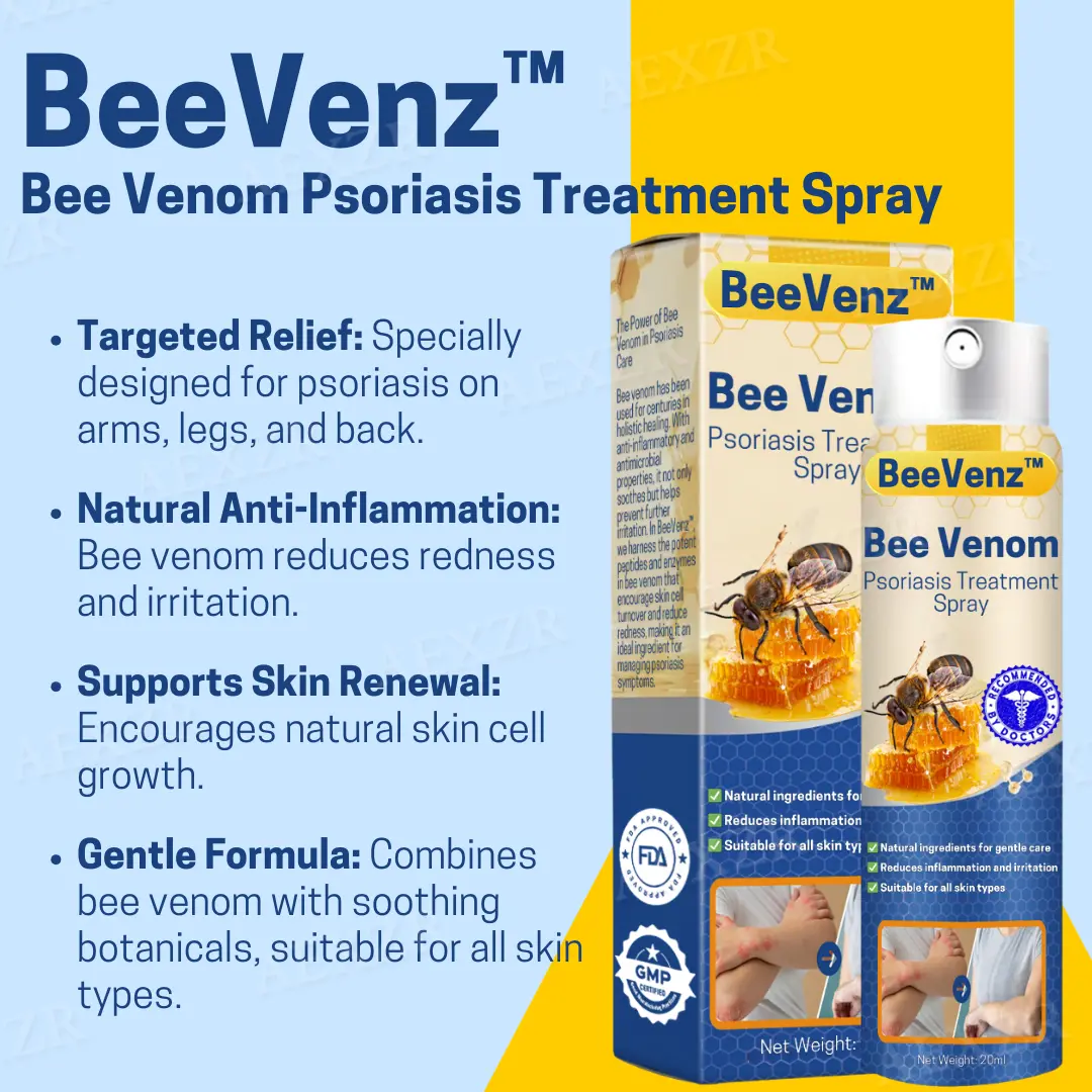 AEXZR™ PsoriaHeal Bee Venom Psoriasis Treatment Spray
