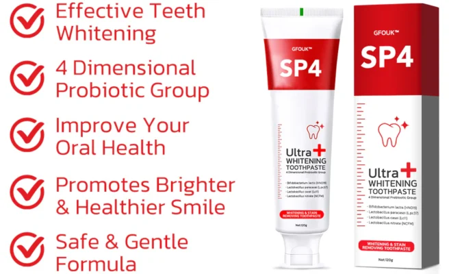 CC™️ SP4 Probiotic Whitening Toothpaste