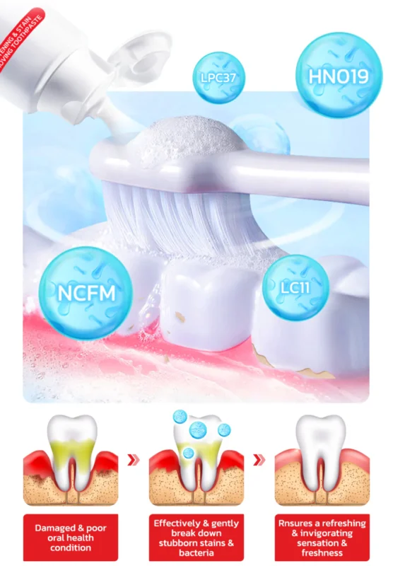 CC™️ SP4 Probiotic Whitening Toothpaste