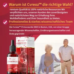 Cvreoz™ CoQ10 Herzreparatur-Tropfen