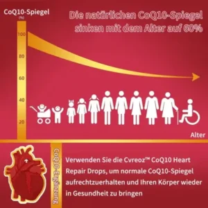 Cvreoz™ CoQ10 Herzreparatur-Tropfen