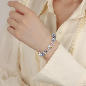 DIYSTAR™ handmade Northern Lights Crystals bracelet 𝑳𝒚𝒎𝒑𝒉𝒂𝒕𝒊𝒄 𝑴𝒂𝒈𝒏𝒆𝒕𝒊𝒄 𝑻𝒉𝒆𝒓𝒂𝒑𝒚