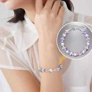 DIYSTAR™ handmade Northern Lights Crystals bracelet 𝑳𝒚𝒎𝒑𝒉𝒂𝒕𝒊𝒄 𝑴𝒂𝒈𝒏𝒆𝒕𝒊𝒄 𝑻𝒉𝒆𝒓𝒂𝒑𝒚