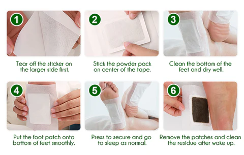Nurbini™ TruDetox: Deep Detoxification & Sleep Enhancement with Foot Pads