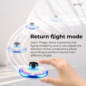 RICPIND Flying Interactive UFO Spinner