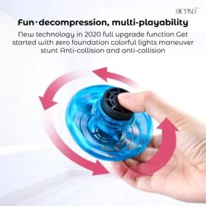RICPIND Flying Interactive UFO Spinner