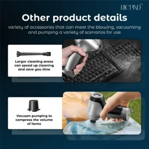 RICPIND Wireless Blower Vacuum Cleaner