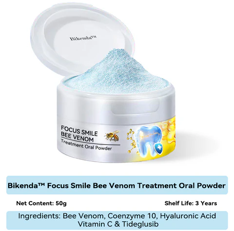 𝐁𝐢𝐤𝐞𝐧𝐝𝐚™ 𝐅𝐨𝐜𝐮𝐬 𝐒𝐦𝐢𝐥𝐞 𝐁𝐞𝐞 𝐕𝐞𝐧𝐨𝐦 𝐓𝐫𝐞𝐚𝐭𝐦𝐞𝐧𝐭 𝐎𝐫𝐚𝐥 𝐏𝐨𝐰𝐝𝐞𝐫