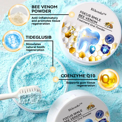 𝐁𝐢𝐤𝐞𝐧𝐝𝐚™ 𝐅𝐨𝐜𝐮𝐬 𝐒𝐦𝐢𝐥𝐞 𝐁𝐞𝐞 𝐕𝐞𝐧𝐨𝐦 𝐓𝐫𝐞𝐚𝐭𝐦𝐞𝐧𝐭 𝐎𝐫𝐚𝐥 𝐏𝐨𝐰𝐝𝐞𝐫