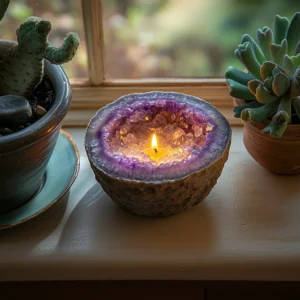 Aura Crystal Candle