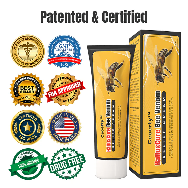 Ceoerty™ HalluxCure Bee Venom Relief Cream